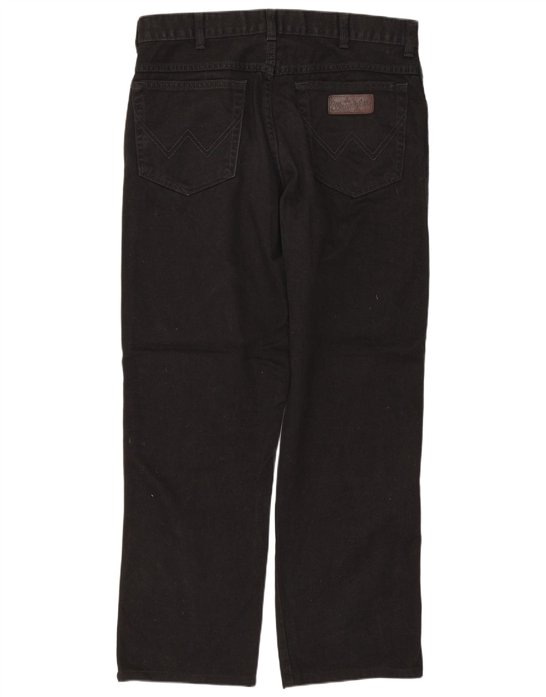 WRANGLER Ανδρικό Texas Straight Jeans W34 L28 Μαύρο βαμβακερό