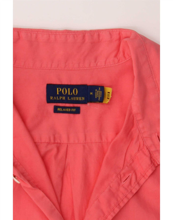 Πόλο Ralph Lauren Ανδρικό πουκάμισο Relaxed Fit Medium Pink