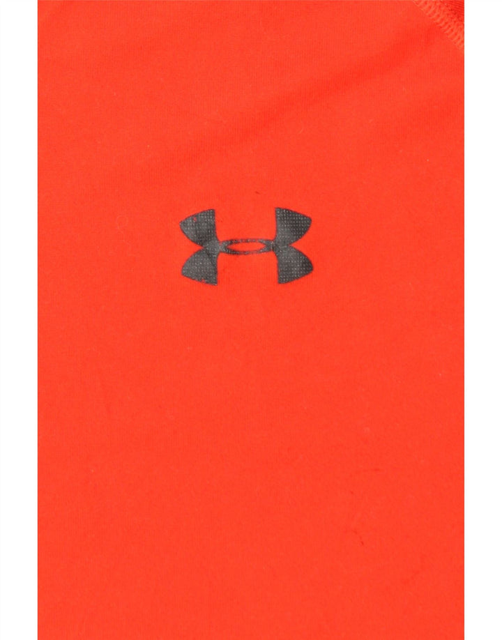 Ανδρικό T-Shirt UNDER Armour Top XL Πορτοκαλί Πολυεστέρας