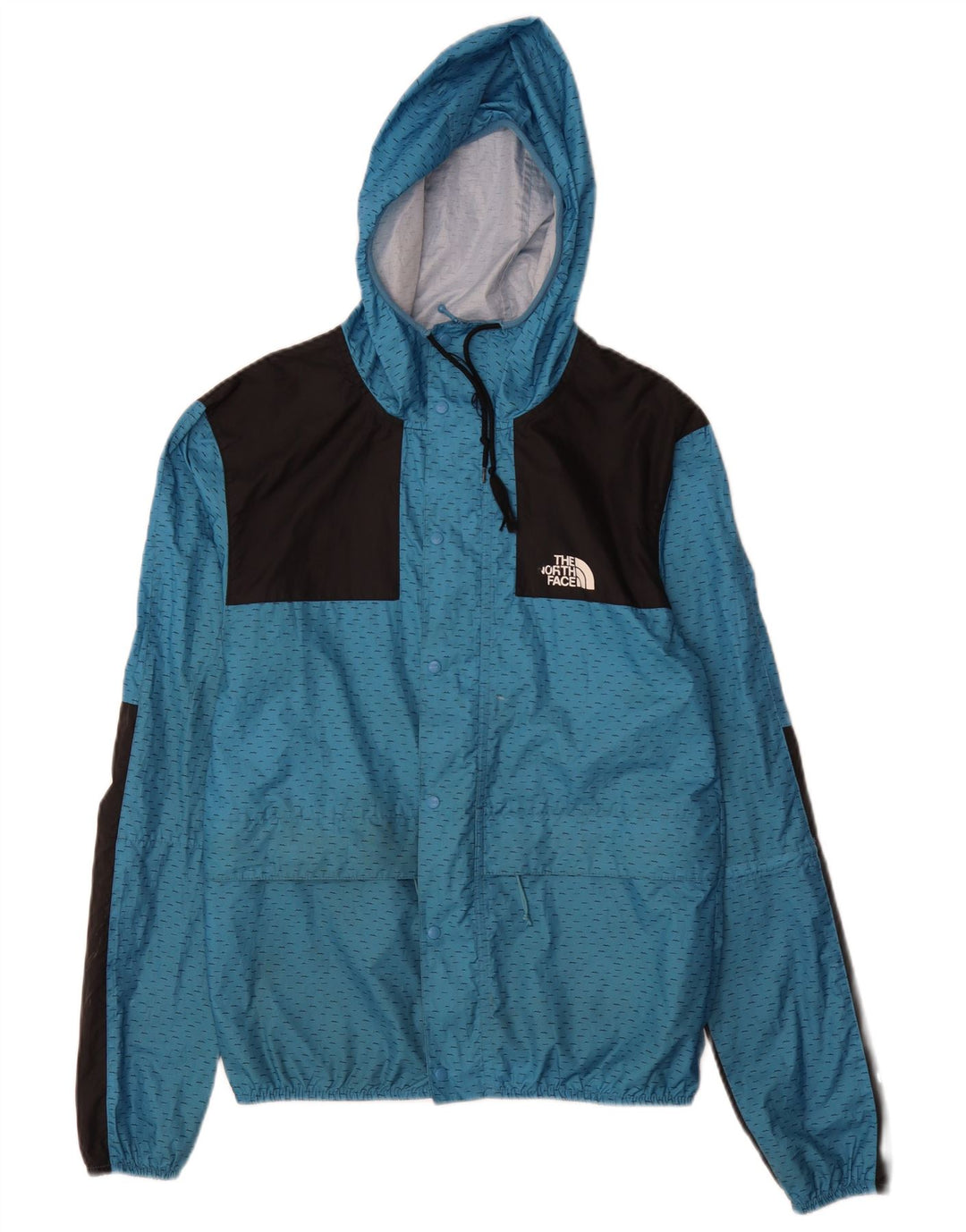 Ανδρικό μπουφάν βροχής με κουκούλα North Face Μικρό Μπλε Πολυεστέρας