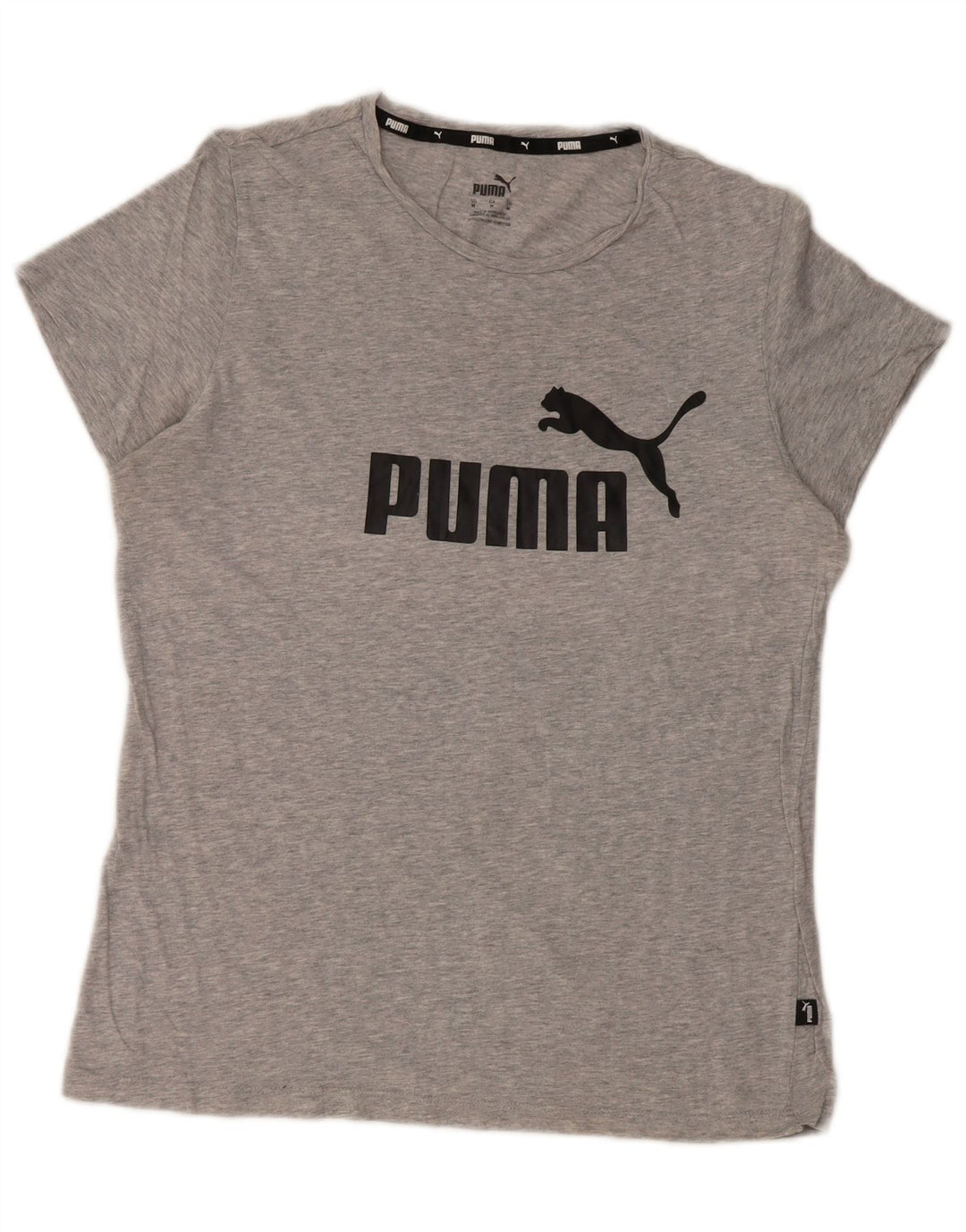 Γυναικείο γραφικό μπλουζάκι PUMA Top UK 14 Medium Grey
