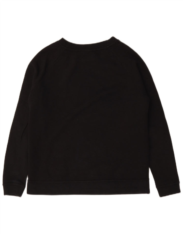 Γυναικεία γραφική μπλούζα υπερμεγέθη Nike Jumper UK 10 Μικρό μαύρο βαμβακερό
