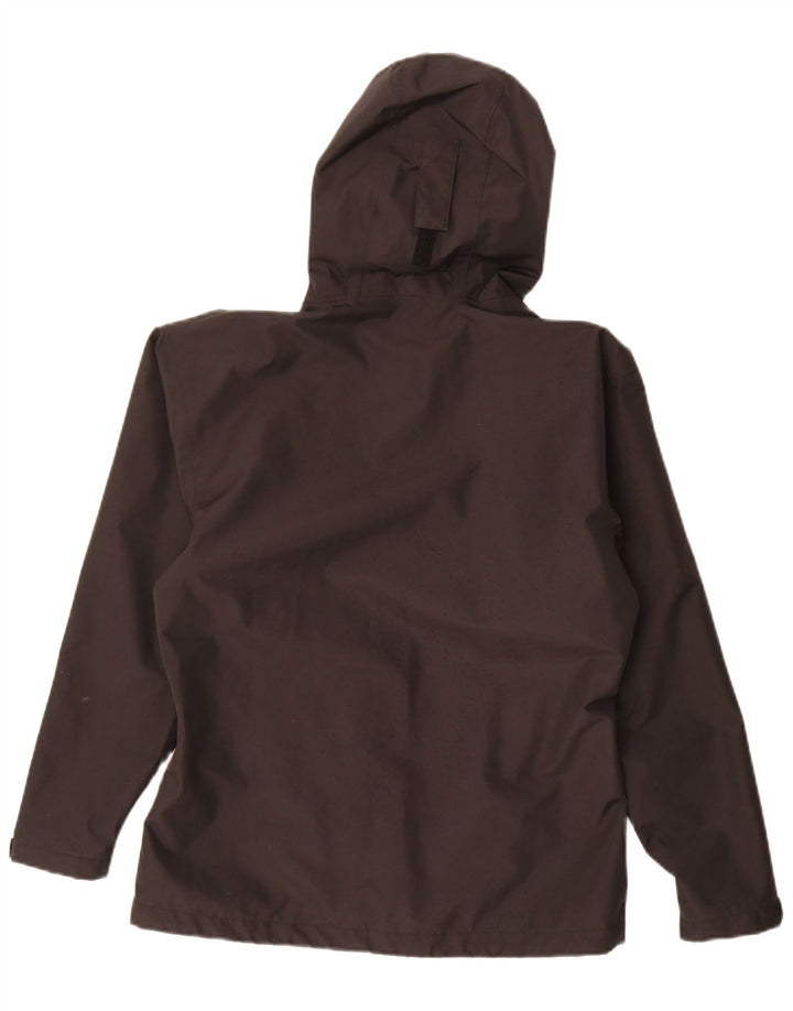 Helly Hansen Γυναικείο μπουφάν βροχής με κουκούλα UK 14 Μεσαίο μαύρο πολυεστέρα