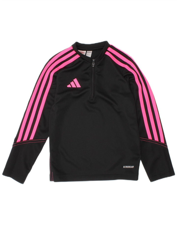 Adidas Girls Aeroready Φόρμα πουλόβερ με φερμουάρ 5-6 ετών