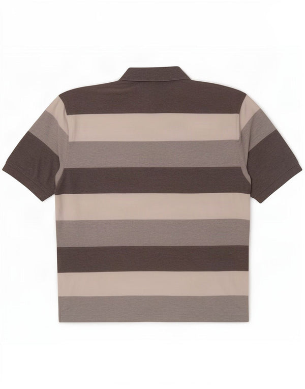 Ανδρικό μπλουζάκι ράγκμπι πόλο Tommy Hilfiger 2XL Γκρι ριγέ βαμβακερό