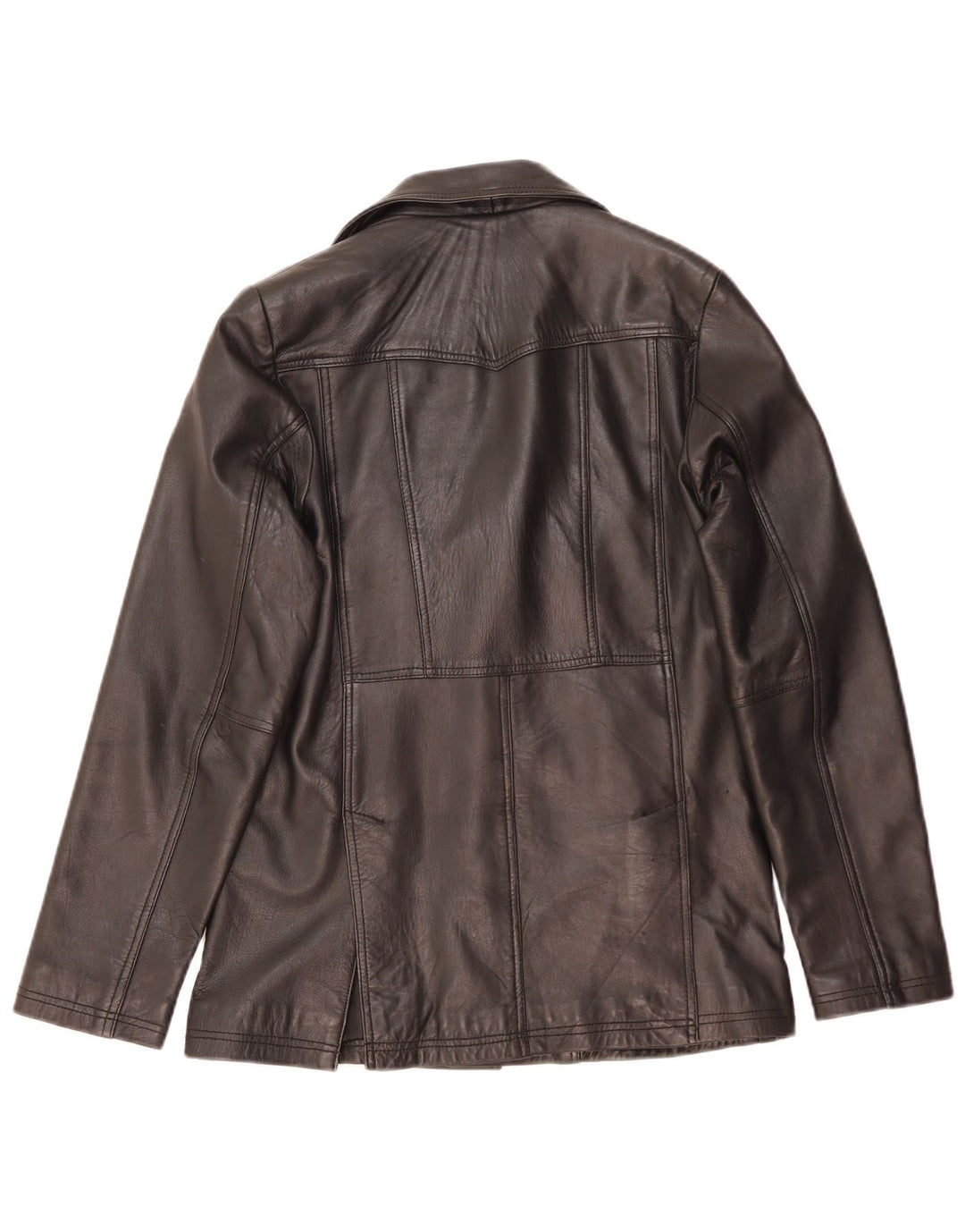 MDM Ανδρικό Δερμάτινο Μπουφάν UK 38 Medium Black Leather