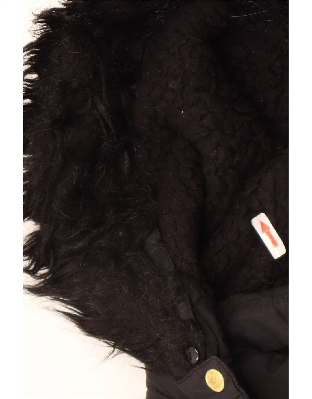 Marks & Spencer Girls Hooded Podded Coat 12-13 Years Black Polyester