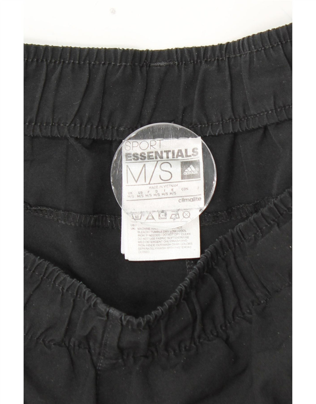 Ανδρική αθλητική φόρμα ADIDAS Climalite Παντελόνι Μεσαίο Μαύρο Πολυεστέρα