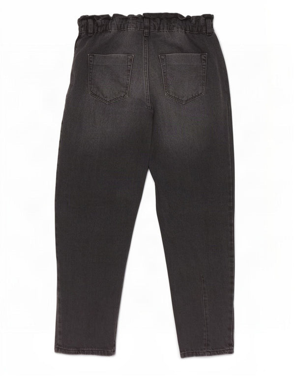 Zara γυναικείο ψηλόμεσο τζιν EU 36 XS W26 L24 μαύρο βαμβακερό