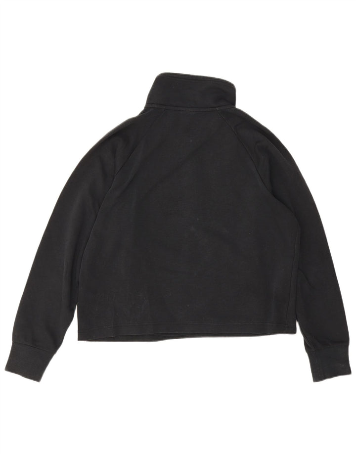 Γυναικείο φούτερ Nike με φερμουάρ με λαιμόκοψη Jumper UK 10 Small Black