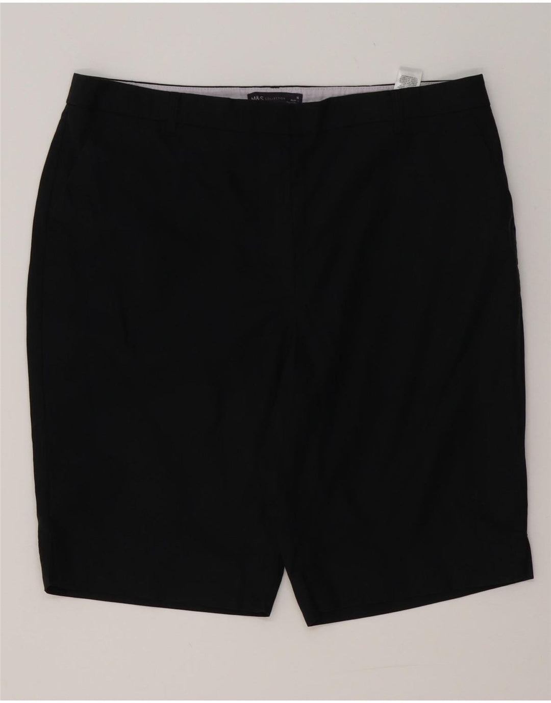 MARKS & SPENCER Γυναικείο σορτς Chino UK 16 Large 36 Μαύρο Πολυεστέρα