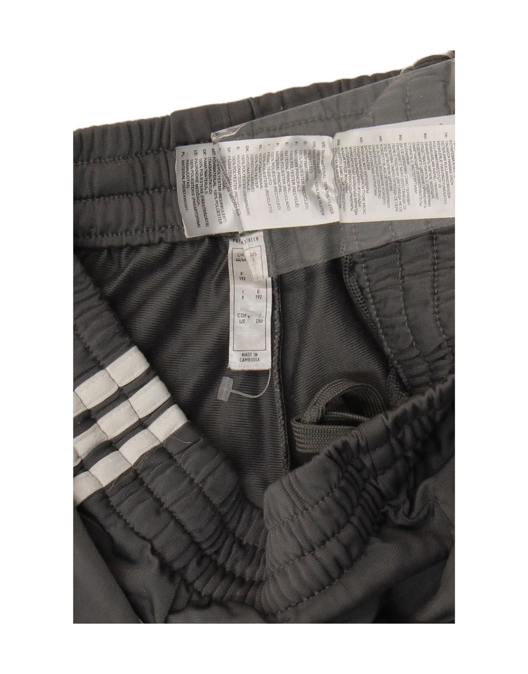 Ανδρική φόρμα Adidas Παντελόνι Joggers UK 44/46 Large Grey Polyester