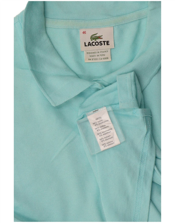 Γυναικείο πουκάμισο Polo Lacoste Μέγεθος 46 XL Μπλε βαμβακερό
