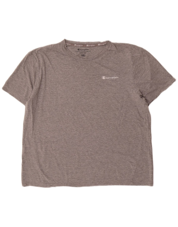 Ανδρικό T-Shirt Champion Top 2XL Grey Flecked