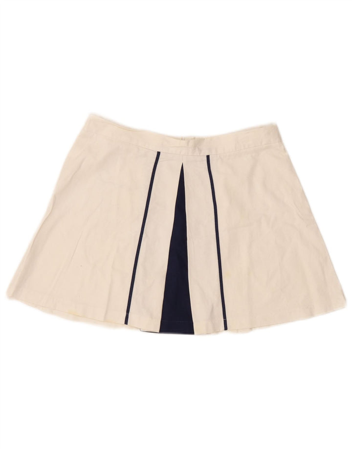 Μίνι γυναικεία vintage φούστα W30 μεσαίου μπλε ναυτικού χρώματος