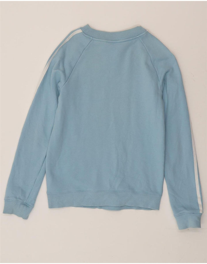 Γυναικεία φούτερ Adidas Jumper UK 10 Small Blue Cotton