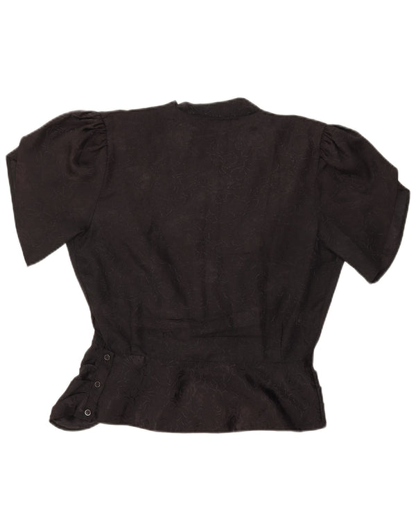 Yessica Γυναικεία Μπλούζα Top EU 38 Medium Black Floral Polyester