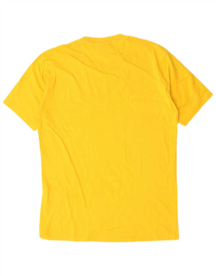Ανδρικό T-Shirt Champion Top Μικρό κίτρινο βαμβακερό