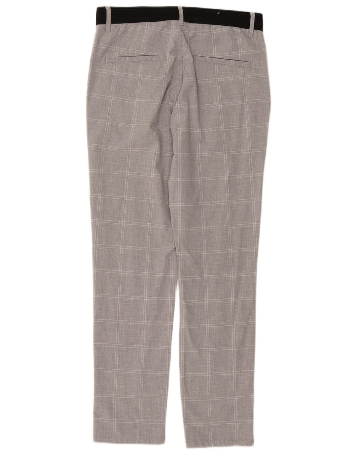 Ανδρικό παντελόνι Chino ZARA Slim Small W30 L29 Grey Check Polyester