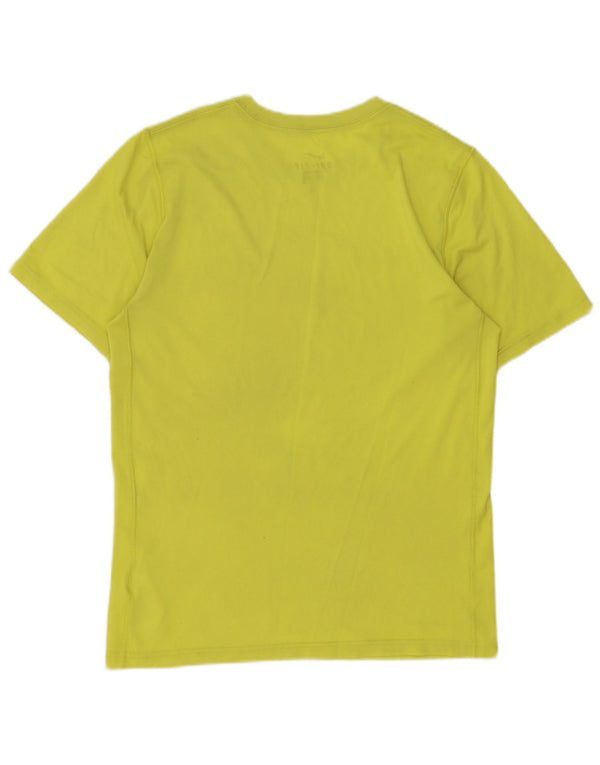 Ανδρικό μπλουζάκι Nike Dri Fit Μπλουζάκι από μικρό κίτρινο πολυεστέρα