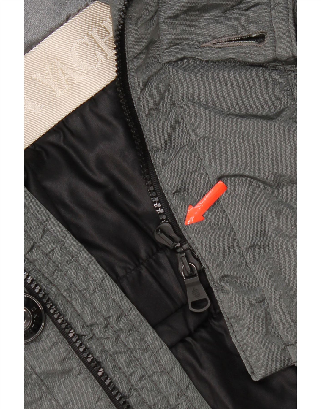 Marina Yachting Ανδρικό μπουφάν με επένδυση IT 56 3XL Grey Nylon