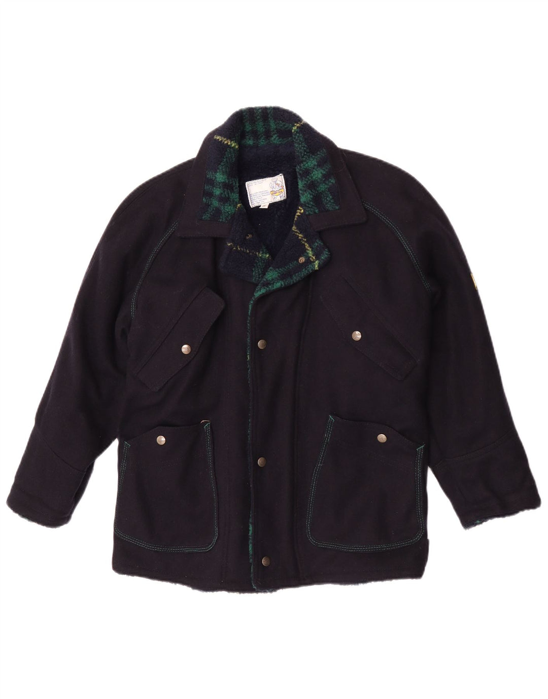 POP 84 Γυναικείο μανίκι 3/4 Oversized Utility Jacket EU 36 Small Navy Blue