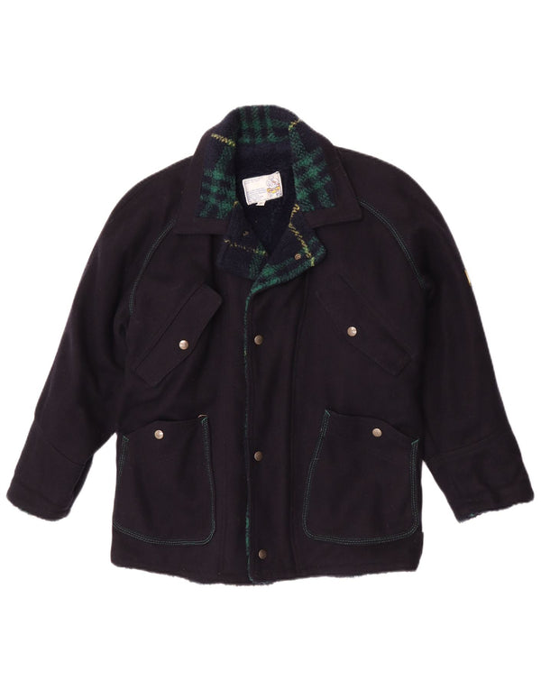 POP 84 Γυναικείο μανίκι 3/4 Oversized Utility Jacket EU 36 Small Navy Blue