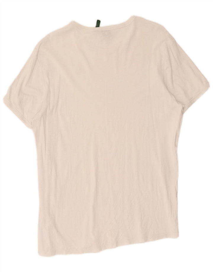 Ανδρικό T-Shirt G-Star Top 2XL Λευκό βαμβακερό