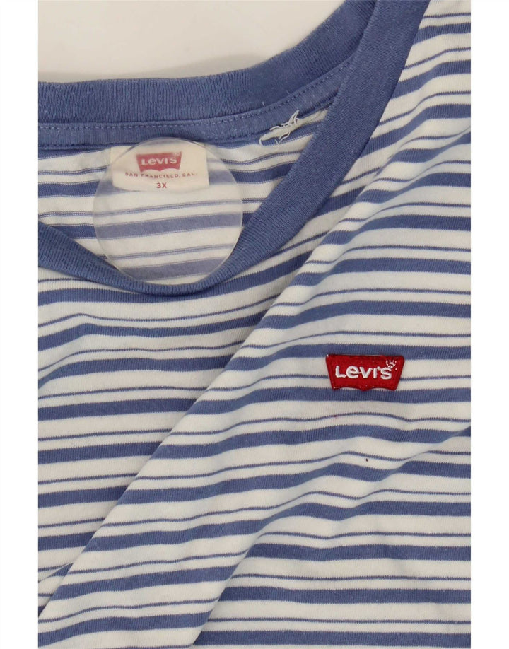 Ανδρικό T-Shirt Levi's Top 3XL Μπλε ριγέ