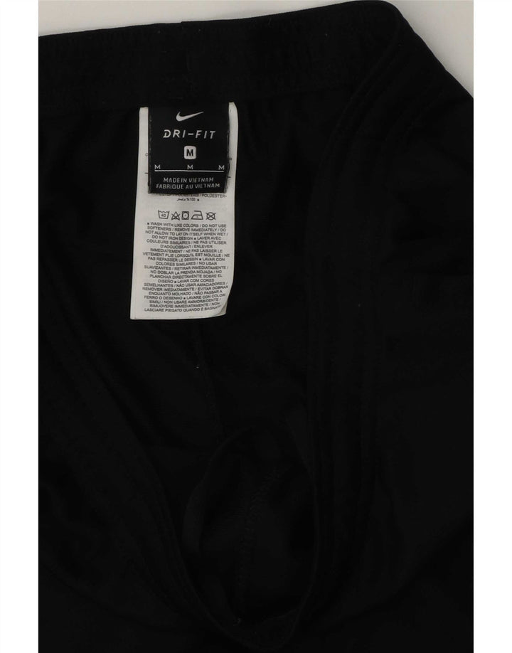 Ανδρικές φόρμες Nike Dri Fit Παντελόνια μεσαίου μαύρου πολυεστέρα