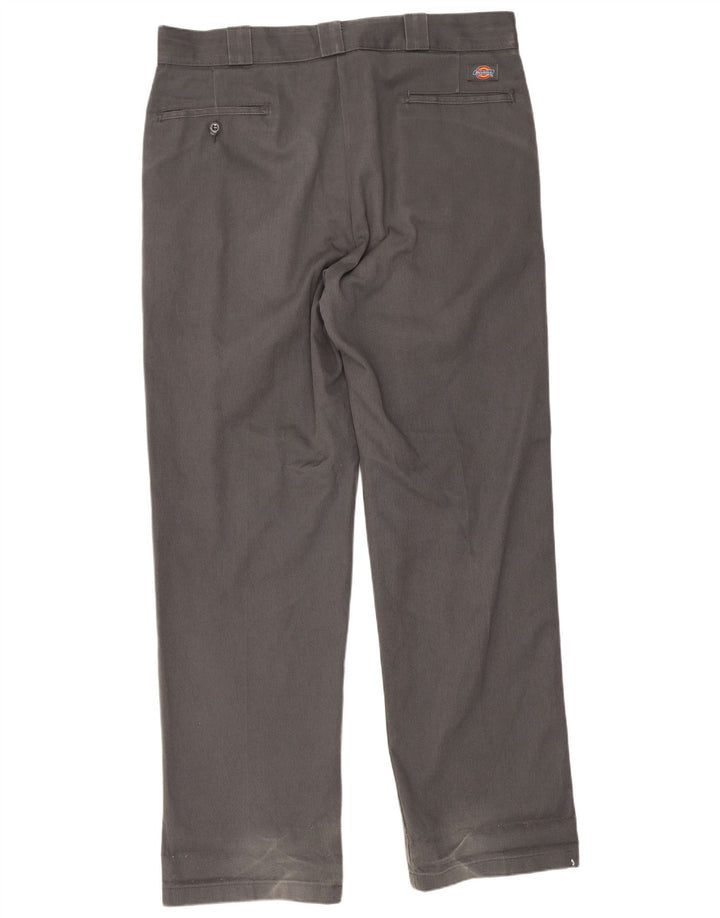 Ανδρικό ίσιο παντελόνι Chino Dickies W36 L32 Γκρι Πολυεστέρας
