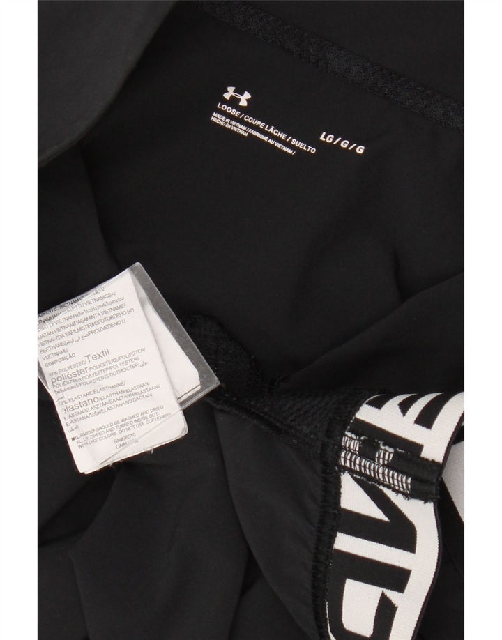 Under Armour Γυναικεία φόρμα φόρμας γραφικών πουλόβερ Top UK 16 Large Black