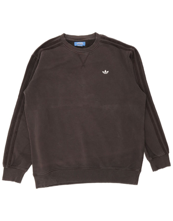 Ανδρικό φούτερ Adidas Jumper μεγάλο γκρι βαμβακερό