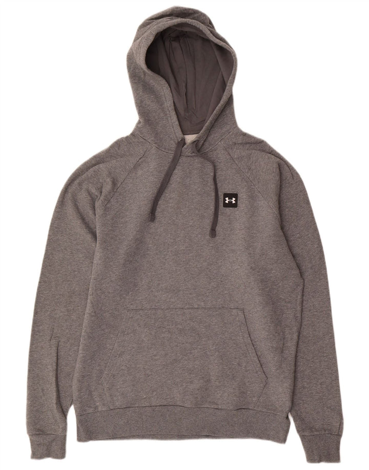 Ανδρικό Under Armour Cold Gear Hoodie Jumper Μεσαίο γκρι βαμβακερό