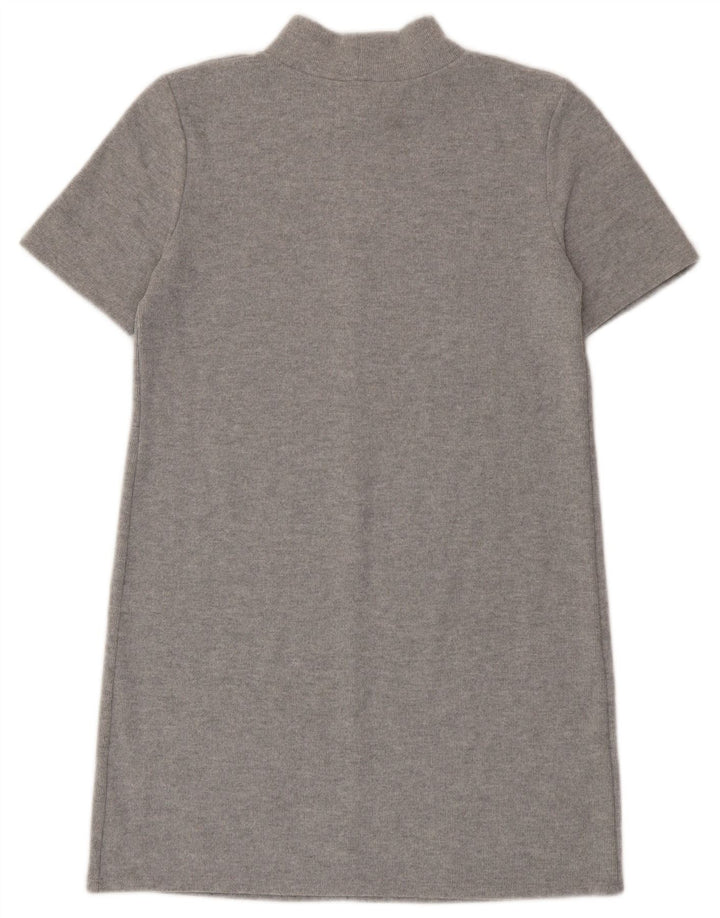 Zara Γυναικείο φόρεμα Shift UK 12 Medium Grey