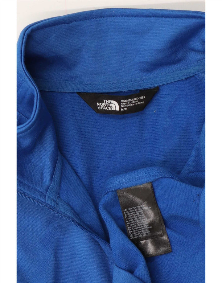 Η γυναικεία φόρμα πουλόβερ με φερμουάρ North Face Top UK 14 Medium Blue