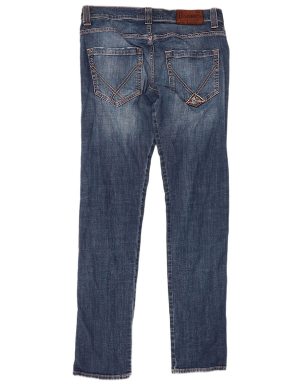 ROY ROGERS Ανδρικό Slim Jeans W34 L34 Μπλε βαμβακερό
