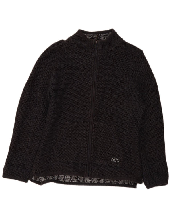 Γυναικεία αθλητική φόρμα Weird Fish Top Jacket UK 16 Large Grey Cotton