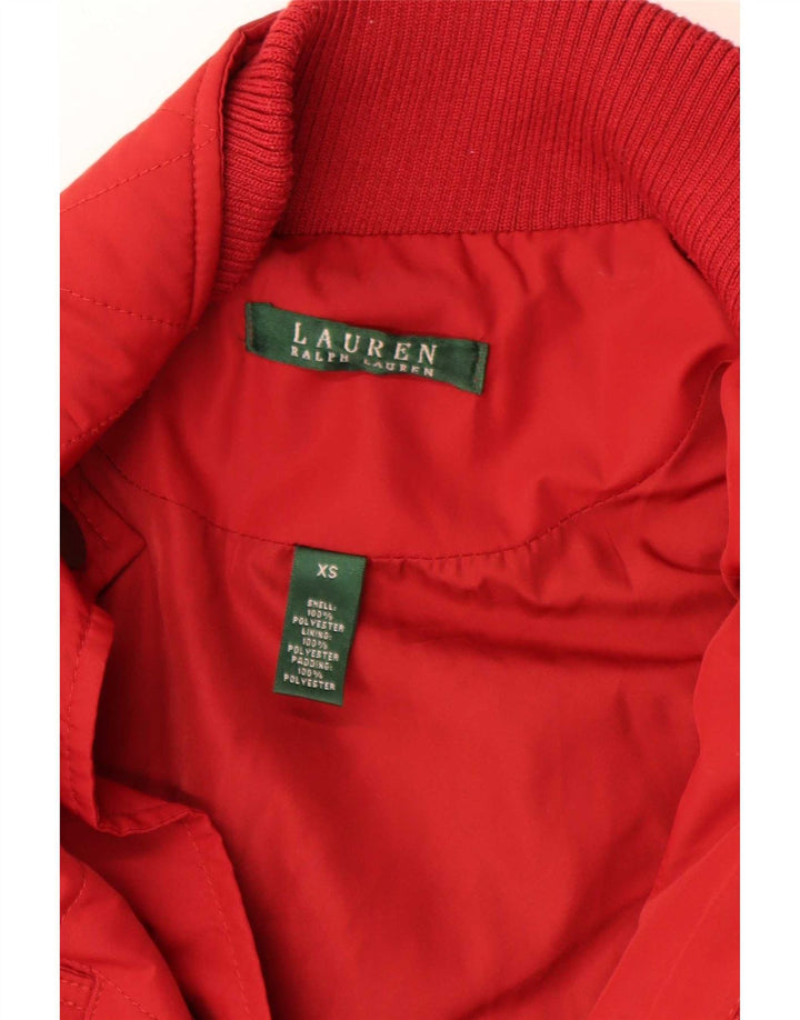 Γυναικείο καπιτονέ πανωφόρι Ralph Lauren UK 6 XS Red Polyester