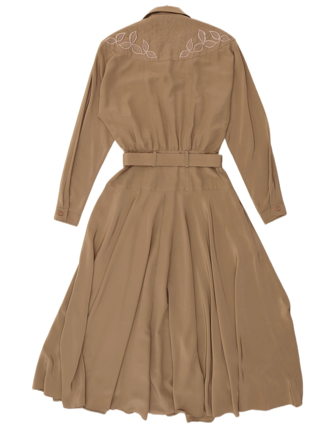 Γυναικείο μακρυμάνικο μάξι φόρεμα WALLIS US 8 Μεσαίο Μπεζ