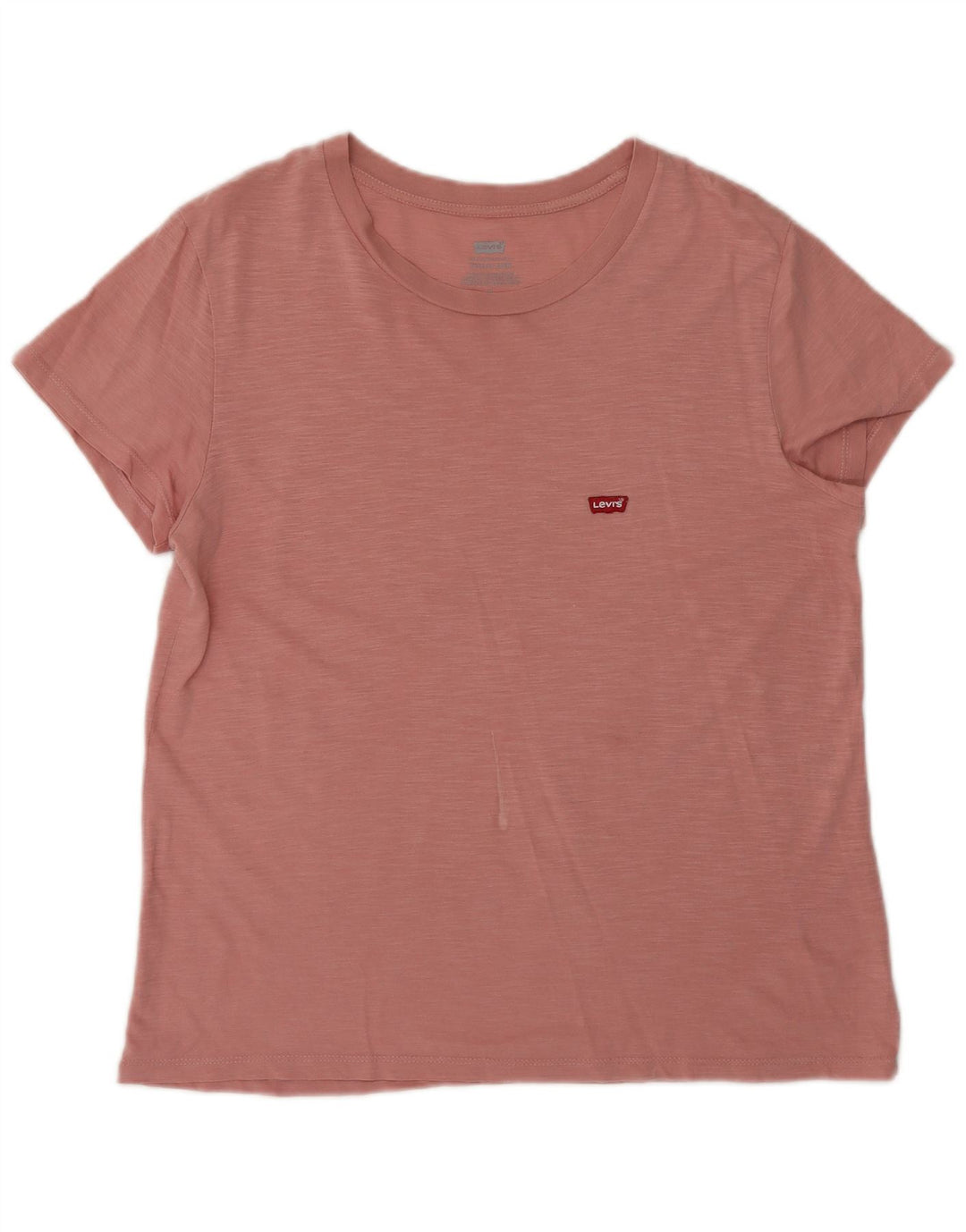 Γυναικείο T-Shirt Levi's Top UK 14 Medium Pink Flecked