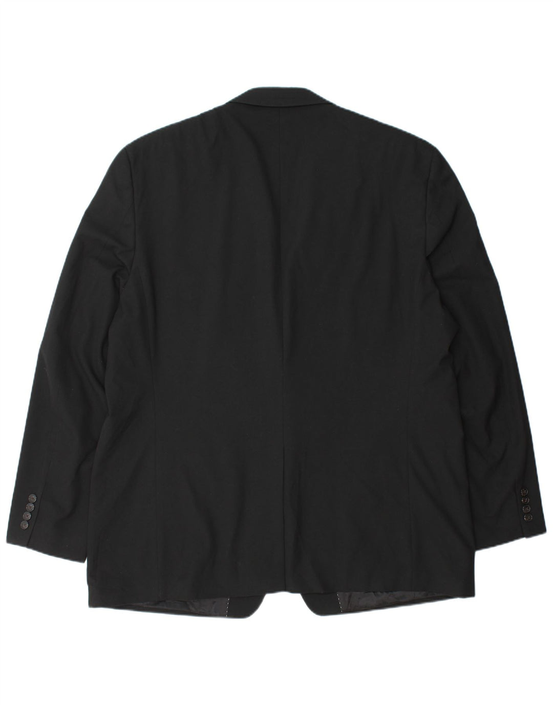 CHAPS Ανδρικό μακρύ σακάκι 2 κουμπιών UK 48 4XL μαύρο πολυεστέρα