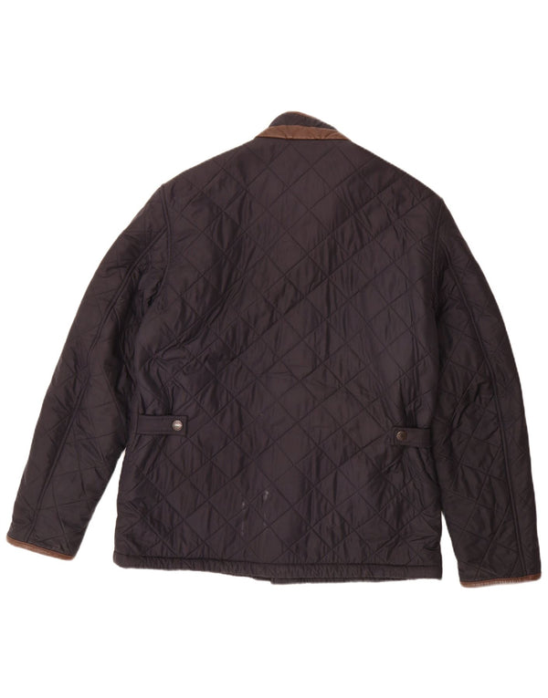 Ανδρικό καπιτονέ μπουφάν Barbour UK 40 Large Navy Blue