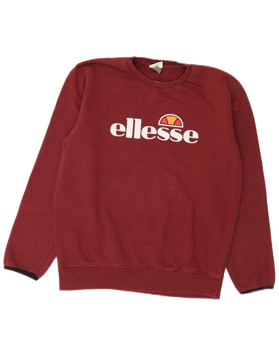 Ανδρικό γραφικό φούτερ Ellesse Jumper Μικρό Βουργουνδί Βαμβακερό