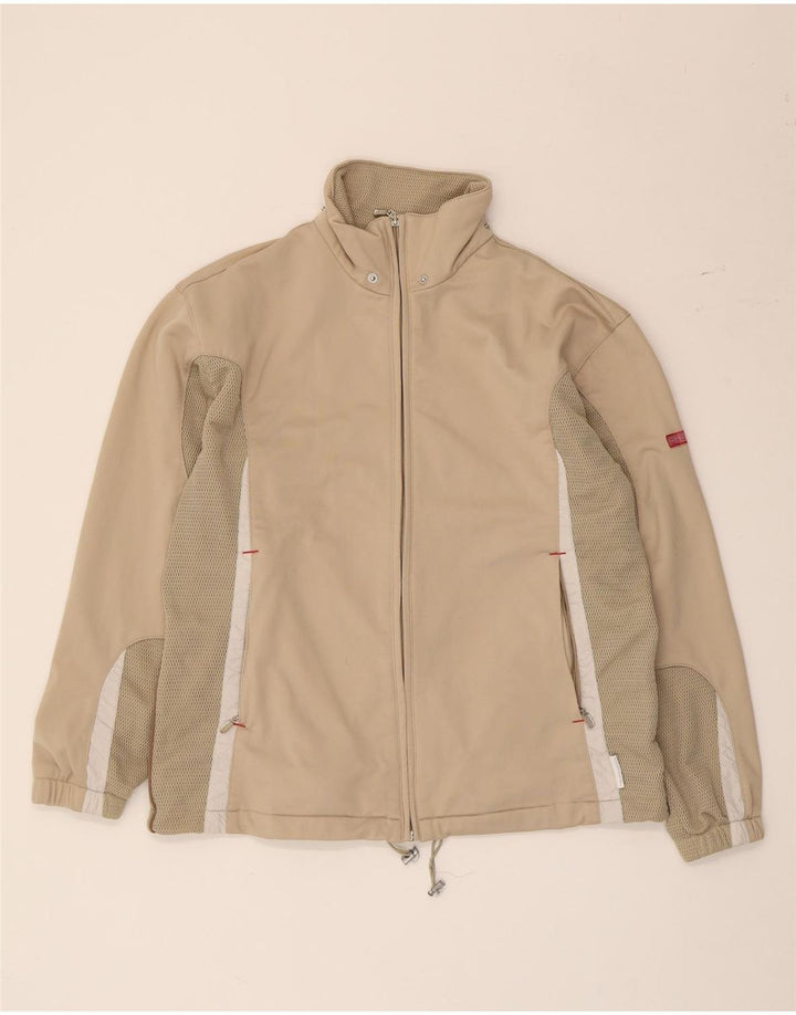 Γυναικεία φόρμα υπερμεγέθης Diadora Top Jacket UK 10 Small Beige Colourblock