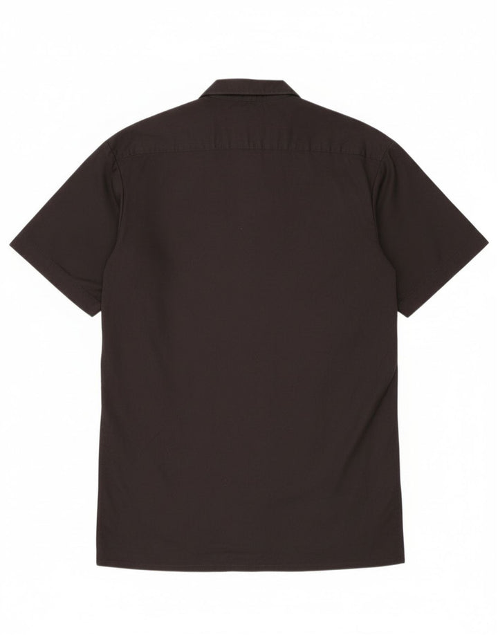 Ανδρικό κοντομάνικο πουκάμισο Dickies XS Μαύρο πολυεστέρα