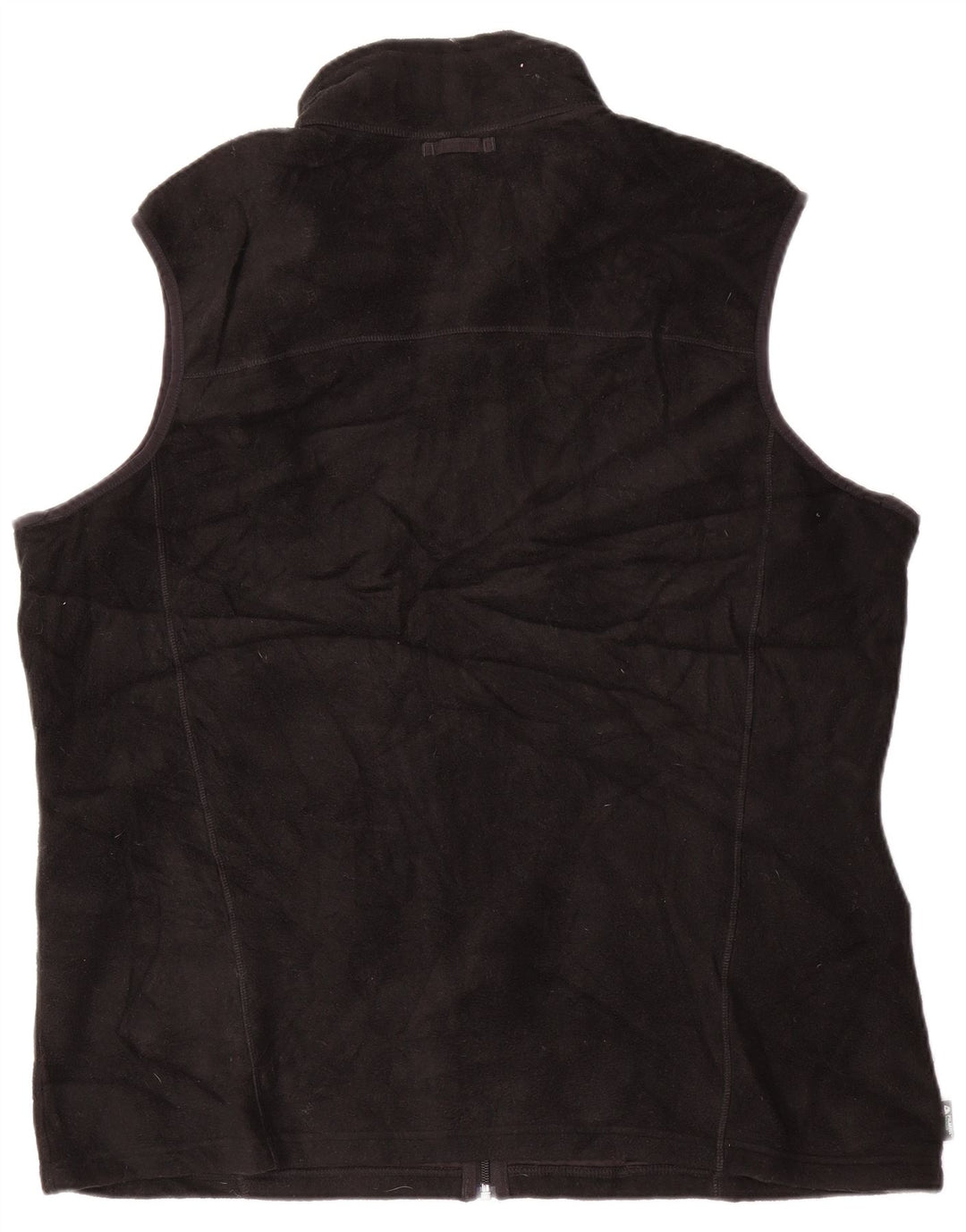 EDDIE BAUER Ανδρικά ψηλή επένδυση Fleece Gilet UK 42 XL Μαύρος Πολυεστέρας