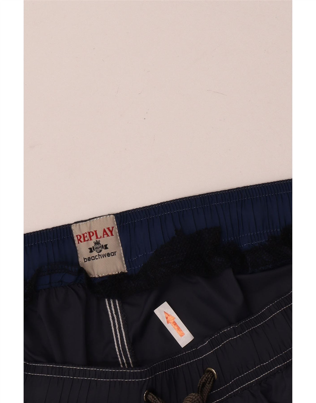 Replay Boys Swimming Short 11-12 Years Large Navy Blue Polyamide