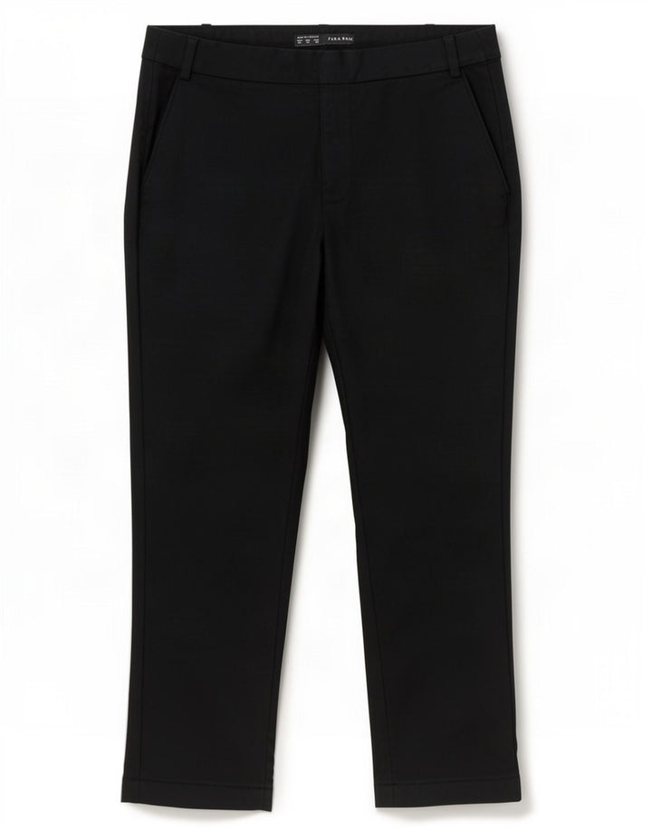 Zara Γυναικείο ίσιο παντελόνι EU 40 Medium W30 L25 Μαύρο