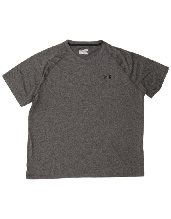 Ανδρικό μπλουζάκι Under Armour Heat Gear Top XL Grey Flecked